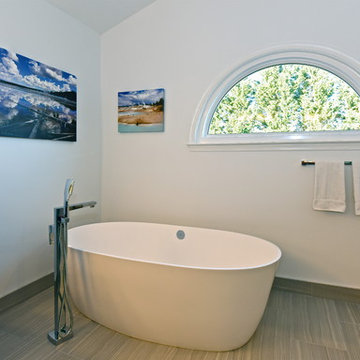 Master Bathroom Remodel w/ standalone soaking tub