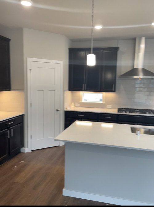 Replacing standard fridge with free standing fridge