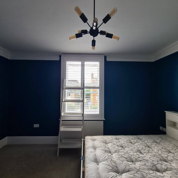 Blue Bedroom in Wimbledon SW20