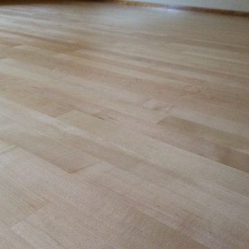 Maple floor
