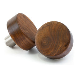 ModKnobs.com Walnut Doorknob Set - Doorknobs