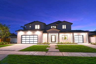 Example of a trendy exterior home design in Orange County
