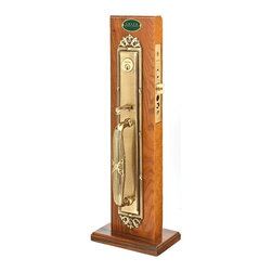 Emtek 3309 Brass Mortise Versailles Entry Set - Products