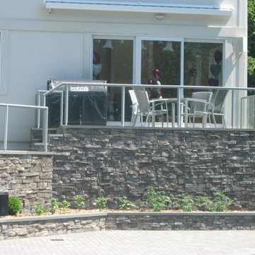 Glass rails