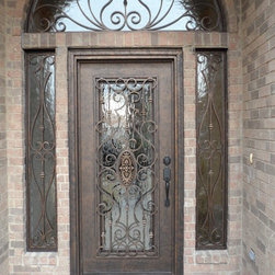 Wrought Iron Exterior Entry Doors - Products