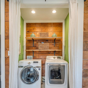 Fort Worth Eclectic Laundry Room