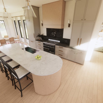 Kitchen: 3D Rendering
