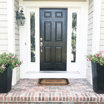 Old Mill Thin Brick Porch - Brick Color Castle Gate