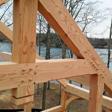 Timber Frame Home Smith Mountain Lake Virginia