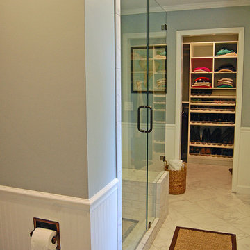 Wedgewood Master Bath Merges with Small Bedroom