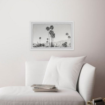 "Palm Tree Forest" Framed Painting Print