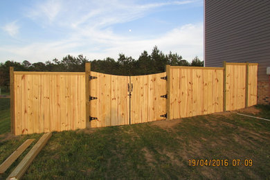 Capped Privacy fence Youngsville