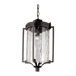Trans Globe Lighting - Trans Globe Lighting 40136 BK Outdoor Pendant Coastal Lanterns - Outdoor Hanging Lights