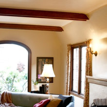 Mahogany Trim LR Wall Paint