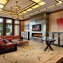 Living Room Area - Modern Craftsman