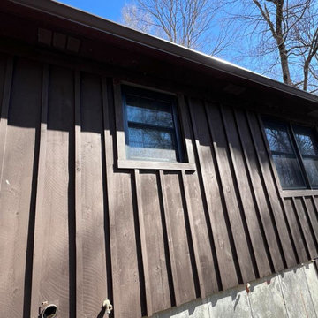 Bronze Exterior windows