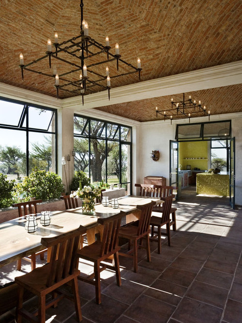 Spanishstyle Dining Room Houzz