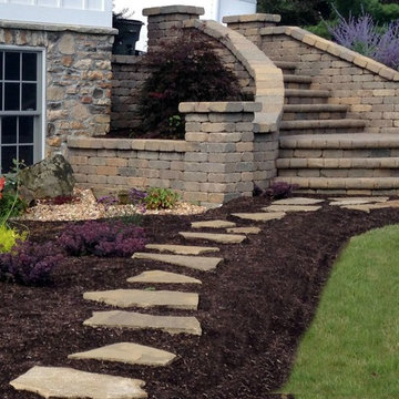 Craftsman Home with perennial gardens