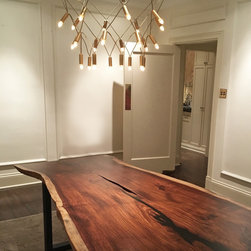 Rosewood Single Slab Table - Dining Tables