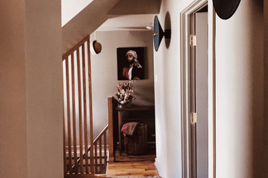 Inspiration for a hallway remodel in Chicago