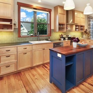 75 Beautiful Craftsman Kitchen With Laminate Countertops Pictures