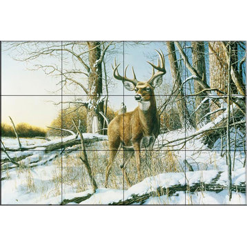 Tile Mural, After The Season by Jim Hansel