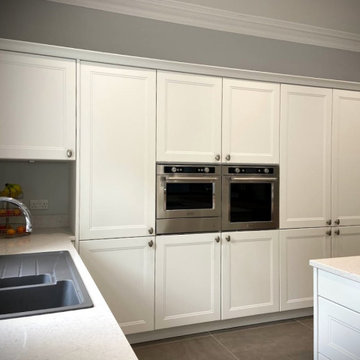Traditional White Kitchen in St. Fergus near Peterhead