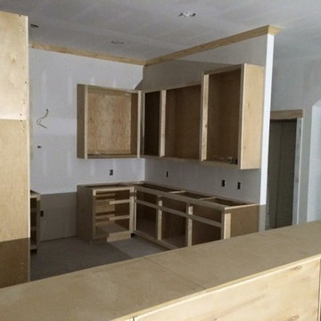 Custom home cabot
