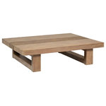 Armen Living - Vivid Outdoor Patio Coffee Table, Light Eucalyptus Wood - Introducing the Vivid Outdoor Patio Coffee Table  a stylish centerpiece that seamlessly blends form and function to enhance your outdoor living space. Crafted with meticulous attention to detail, this coffee table exudes sophistication with its timeless light Eucalyptus wood construction, making it a versatile addition to any patio or outdoor setting. The durable Eucalyptus wood not only adds an aesthetic appeal to your outdoor space but also ensures the table's longevity. Designed to withstand the elements, the Vivid Outdoor Patio Coffee Table features water-resistant and UV-resistant properties, making it an ideal choice for outdoor use. Whether under the sun or facing unexpected rain, this coffee table remains resilient, promising enduring beauty. Enhance your outdoor experience by creating a cozy corner with the Vivid Outdoor Patio Coffee Table. Its spacious surface provides ample room for snacks, drinks, or decor, making it a practical and stylish addition to your patio ensemble. The light Eucalyptus wood seamlessly complements various outdoor furniture styles, allowing for easy integration into your existing decor. The Vivid Outdoor Patio Coffee Table is not just a functional piece; it's a statement of style and durability. Its simple yet elegant design makes it a versatile choice for both contemporary and classic outdoor settings. Invest in quality outdoor furniture that stands the test of time, and choose the Vivid Outdoor Patio Coffee Table in Light Eucalyptus Wood.