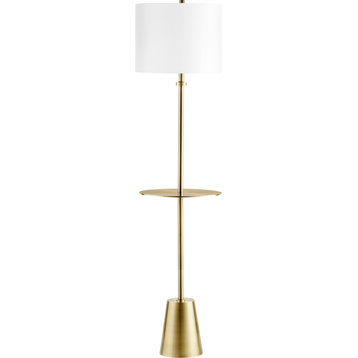 Peplum Table Lamp Brass