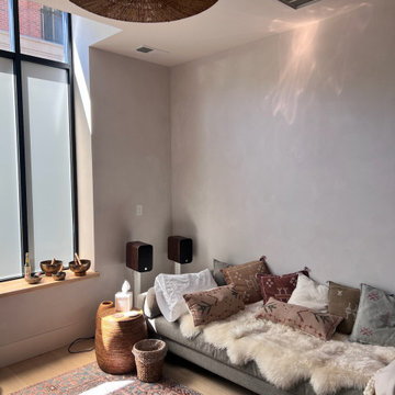 Therapist's Office - Lime Plaster and Limewash - Fairhaven, WA