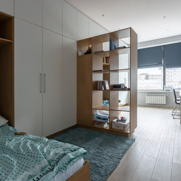 Ремонт четырехкомнатной квартиры для семьи с тремя детьми 120 м² в ЖК Лефортово