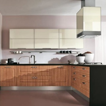 Modern Italian Custom Made Kitchens by LUBE