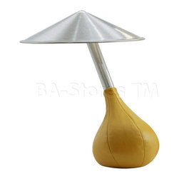 Piccola Adjustable Table Lamp in Mustard - Table Lamps