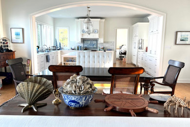 Photo of a nautical dining room in Other.