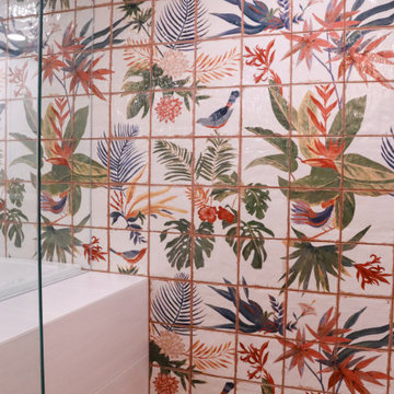 Tropical Master Bathroom Oasis
