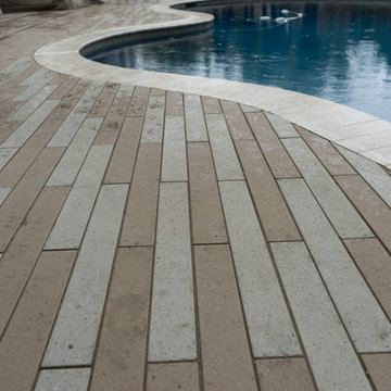 Stepstone Plank Paving 24x36 and 4x18