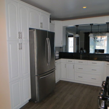 WHITE KITCHEN/MAIN FLOOR MAKEOVER