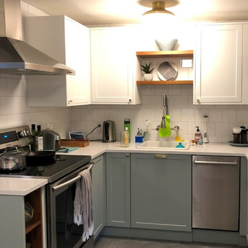 Remodeled IKEA Kitchen Provides a Custom Fit