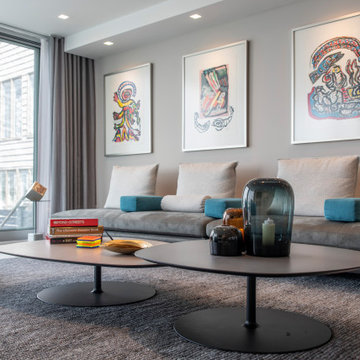Contemporary Home: Lighting, Window treatments, Sound, and Video