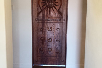 Example of an arts and crafts home design design in Orange County
