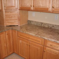 Typhoon Green Granite Countertops - Kitchen Countertops