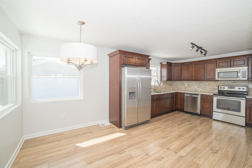 Bristol Chocolate Cabinets completed by Lily Ann Cabinets