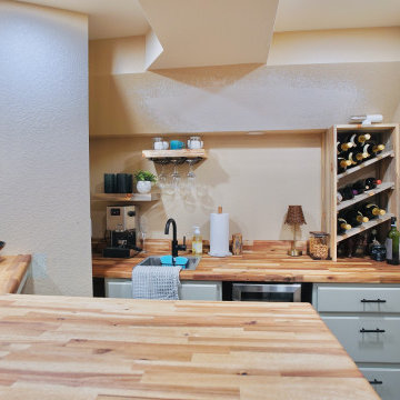 Southwestern Hosting Basement Bar