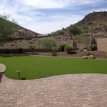 Landscapes with Artificial Turf, Conversion Projects and Putting Greens