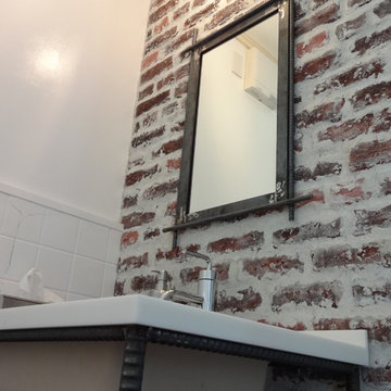 洗面台と鏡