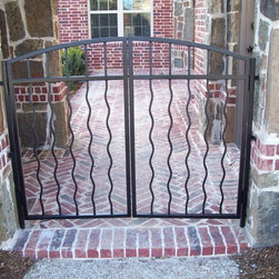 Wrought Iron Exterior Gates - Products