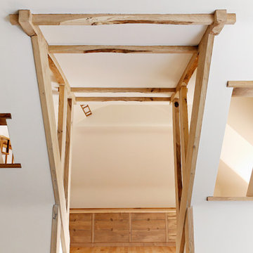 Japanese inspired cabinet makers interior