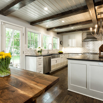 Rustic Kitchen and Screen Porch Addition