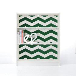 PANYL Emerald Chevrons for IKEA BILLY - Home Decor